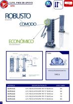 Bpw 0937106301 - CJTO.PIES APOYO BPW TIPO "S" 650/35 (CAÑA 600)