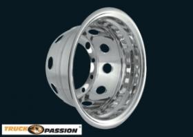 ELMER TRUCK PASSION 635 - TAPACUBO TRASERO HONDO 22,5" X 9" ACERO INOXIDABLE TIPO TUBE