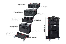 Cofan 09400263 - CAJA HERRAMIENTAS MULTIFUNCIÓN 585X385X190 MM