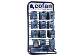 Cofan 50002099 - EXPOSITOR 341 PILAS ALKALINAS