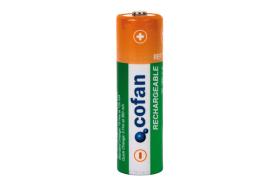 Cofan 50002103 - BLISTER 4 PILAS RECARGABLES AA 2300mAh