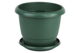 Cofan 90015561 - MACETA VERDE MOD.GARDENIA 35X28.8+ PLATO28 CM