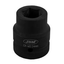 JBM Herramientas 13859 - VASO IMPACTO HEX. 1"  24MM DE 52348