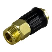 JBM Herramientas 14197 - CONECTOR DE SEGURIDAD UNIVERSAL HEMBRA  ROSCA MACHO DE 1/2"