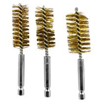 JBM Herramientas 14348 - SET DE 3 CEPILLOS DE LATON PARA 53650