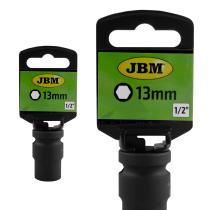 JBM Herramientas 14731 - VASO IMPACTO HEX. 1/2" 13MM