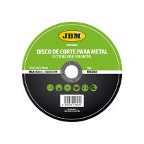 JBM Herramientas 14893 - DISCO DE CORTE T42 PARA METAL 115X2.5MM