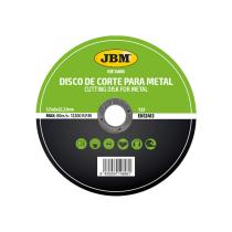 JBM Herramientas 14896 - DISCO DE CORTE T27 PARA METAL 125X6MM