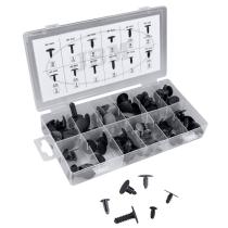 JBM Herramientas 53715 - ESTUCHE DE CLIPS PEUGEOT/CITROËN 110 PCS PARA TAPICERÍA