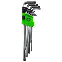 JBM Herramientas 53737 - SET DE 9 LLAVES TORX LARGAS