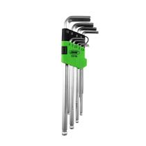 JBM Herramientas 53738 - SET DE 9 LLAVES ALLEN LARGAS