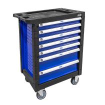 JBM Herramientas 53768 - CARRO DE HERRAMIENTAS 7 CAJONES AZUL- VACÍO