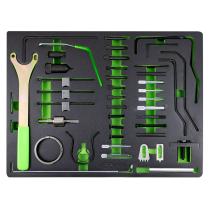 JBM Herramientas 53771 - KIT DE CALADO PARA FIAT, FORD, CITROËN, PEUGEOT
