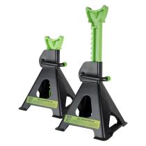 JBM Herramientas 53779 - JUEGO DE 2 CABALLETES 3 TON
