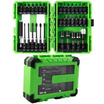 JBM Herramientas 53858 - ESTUCHE DE PUNTAS DE IMPACTO CON ADAPTADORES S2 - ACABADO NE