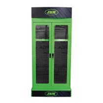 JBM Herramientas 53879 - EXPOSITOR DE HERRAMIENTAS + CABEZAL CON ILUMINACION Y PUERTA