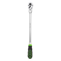 JBM Herramientas 53886 - CARRACA ARTICULADA EXTRA LARGA DE 72 DIENTES DE 1/4