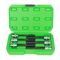 JBM Herramientas 53915 - SET DE 6 VASOS EXTRA LARGOS 1/2" T-STAR TIPO E