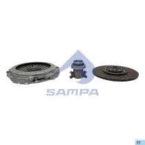 SAMPA 011548 - KIT DE EMBRAGUE