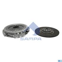 SAMPA 011598 - KIT DE EMBRAGUE