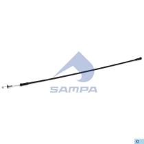 SAMPA 022195 - CABLE, PUERTA DE VENTANA