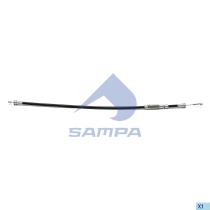 SAMPA 025066 - CABLE, CAPó DE MOTOR