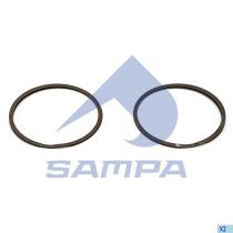 SAMPA 030804 - JUEGO DE SEGMENTOS, COLECTOR DE ESCAPE