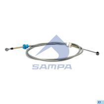 SAMPA 037078 - CABLE, CAMBIO DE MARCHAS CONTROL