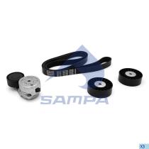 SAMPA 4072101 - KIT DE CORREA MULTI, VENTILADOR