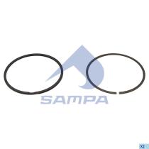 SAMPA 040745 - JUEGO DE SEGMENTOS, COLECTOR DE ESCAPE