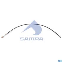 SAMPA 041435 - CABLE DE BLOQUEO, PANEL FRONTAL