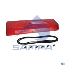 SAMPA 046100 - LENTE, LUZ ROJA DEL SEMAFORO