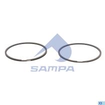 SAMPA 050641 - JUEGO DE SEGMENTOS, COLECTOR DE ESCAPE