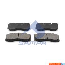 SAMPA 9378001 - JUEGO, FRENO DE DISCO PAD