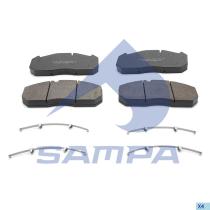 SAMPA 9660201 - JUEGO, FRENO DE DISCO PAD