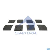 SAMPA 096638A01 - FORRO, FRENO DE TAMBOR