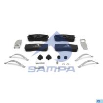 SAMPA 9697301 - JUEGO, FRENO DE DISCO PAD