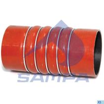 SAMPA 100388 - TUBO FLEXIBLE, INTERCOOLER