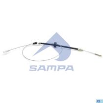 SAMPA 201332 - CABLE, FRENO DE MANO