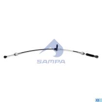 SAMPA 205037 - CABLE, CAMBIO DE MARCHAS CONTROL