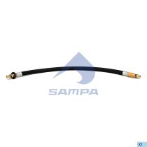 SAMPA 206076 - TUBO FLEXIBLE, CILINDRO DE FRENO