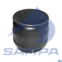 SAMPA SP550307K - FUELLE DESUSP, COMP.CON PISTóN DE ACERO