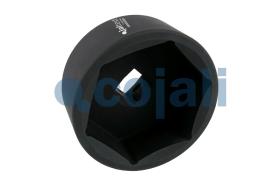 Cojali 50105020 - LLAVE PARA TUERCA DE EJE HEXAGONAL, DR. 1", 75 MM