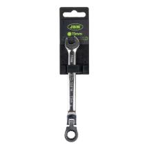 JBM Herramientas 15218 - LLAVE COMBINADA ARTICULADA CON TRINQUETE 11MM - ACABADO BRIL