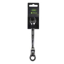 JBM Herramientas 15219 - LLAVE COMBINADA ARTICULADA CON TRINQUETE 13MM - ACABADO BRIL