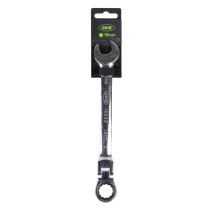 JBM Herramientas 15222 - LLAVE COMBINADA ARTICULADA CON TRINQUETE 19MM - ACABADO BRIL