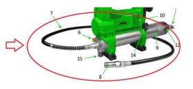JBM Herramientas 15440 - MANGUERA FLEXIBLE PARA REF.60038