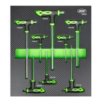 JBM Herramientas 53979 - SET DE 8 LLAVES TORX EN FORMA DE "T"