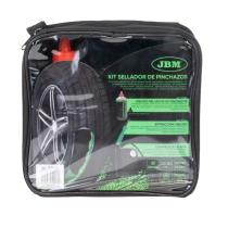 JBM Herramientas 54013 - KIT REPARAPINCHAZOS - LÍQUIDO Y COMPRESOR DE AIRE