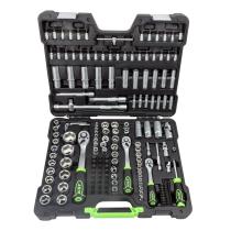 JBM Herramientas 54035 - ESTUCHE DE HERRAMIENTAS DE 179 PIEZAS CON VASOS HEXAGONALES